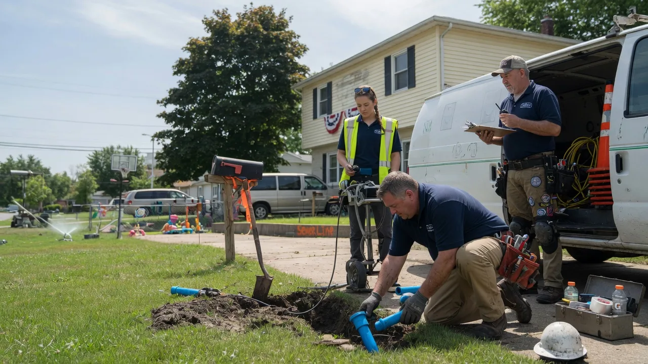Slab Leak Repair in Warren, OH near me